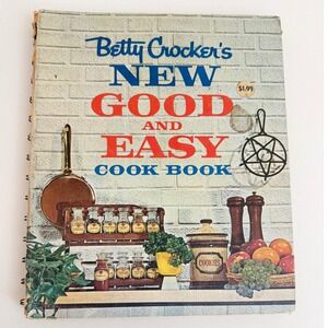 Betty Crocker's New Good and Easy Cook Book Vintage Spiral Bound 1962 Edition
